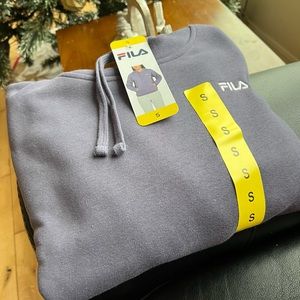 NWT FILA Ladies Logo Hoodie - Purple